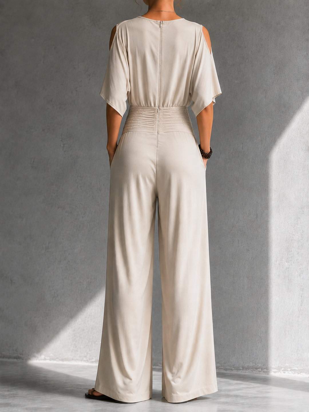 Alia | Elegant Combination with Wrap Top and Wide Leg