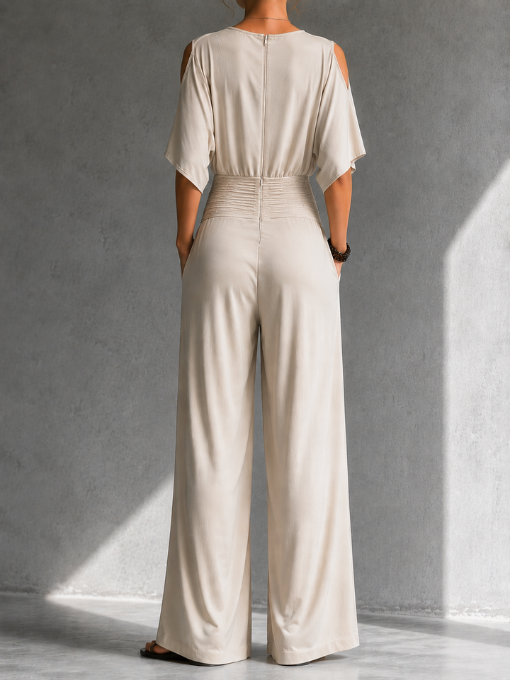 Alia | Elegant Combination with Wrap Top and Wide Leg