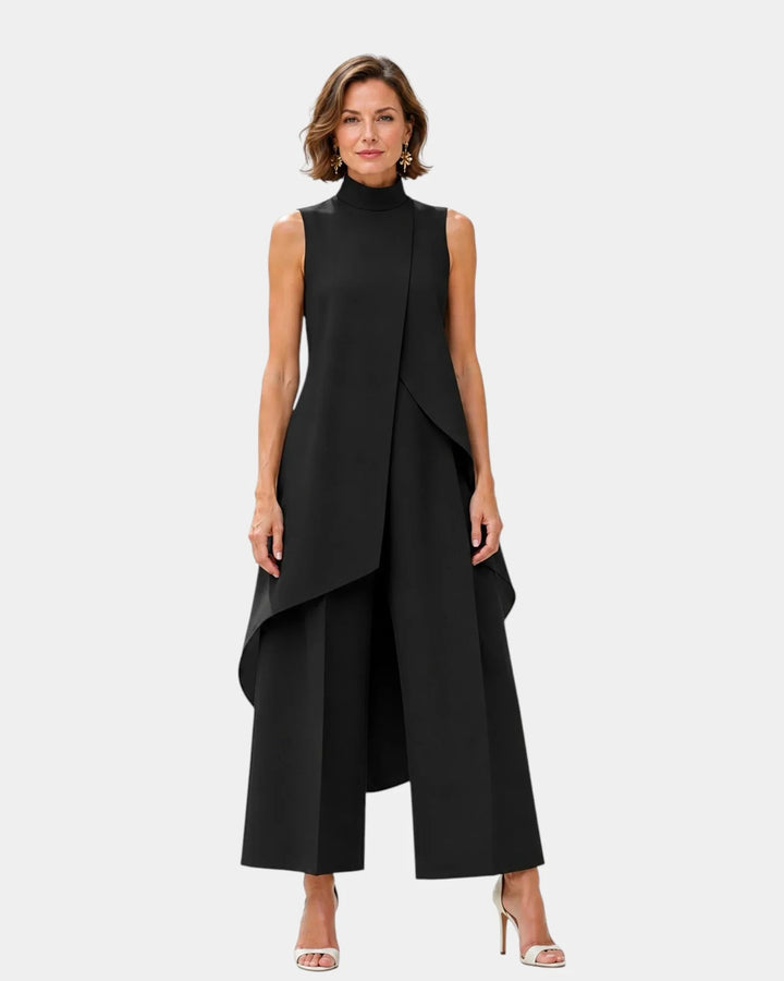 Harper | High-Neck Wide-Leg Set — Jarah Melbourne