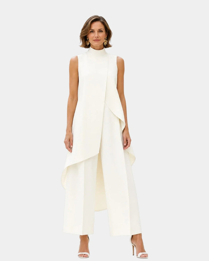 Harper | High-Neck Wide-Leg Set — Jarah Melbourne