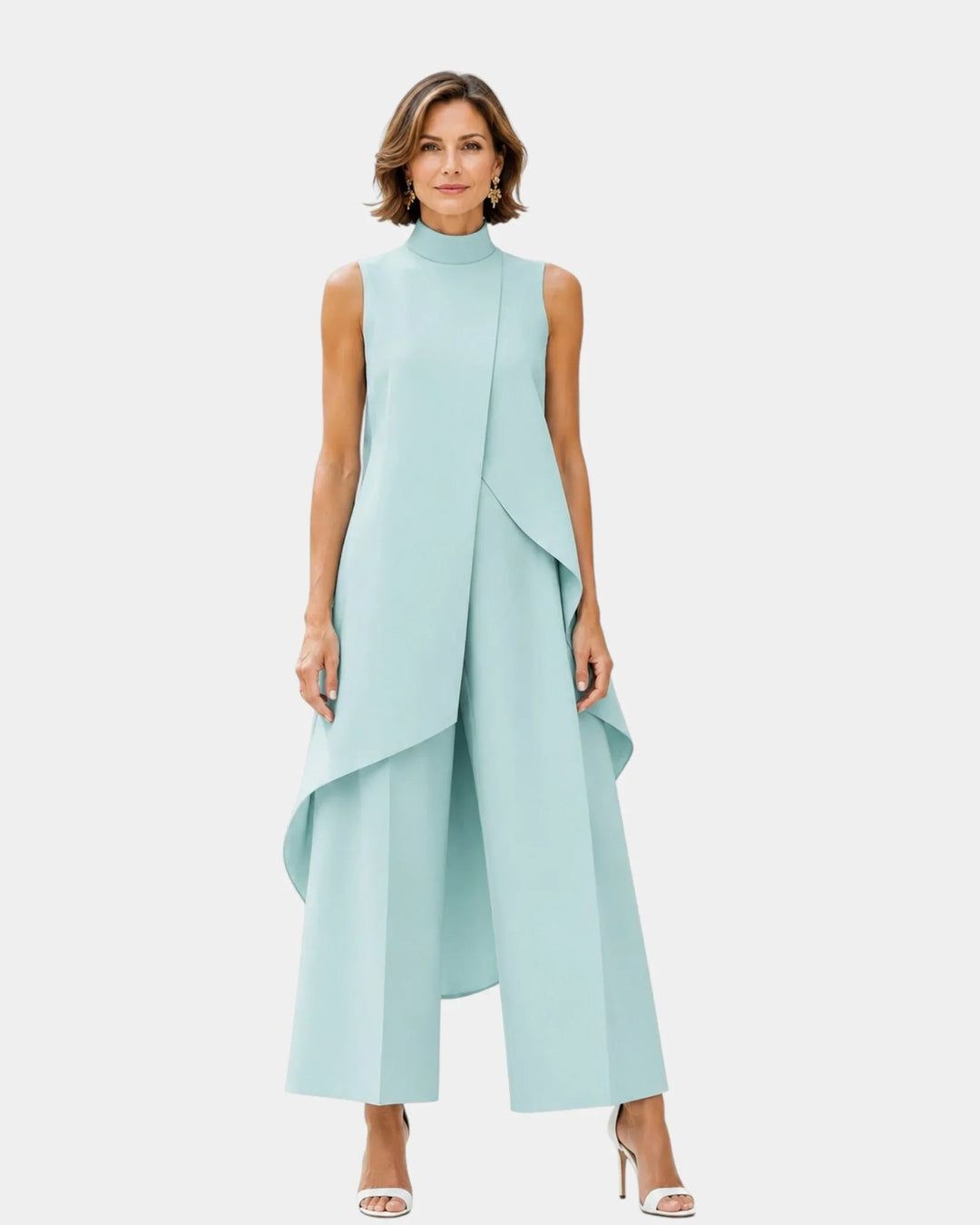 Harper | High-Neck Wide-Leg Set — Jarah Melbourne
