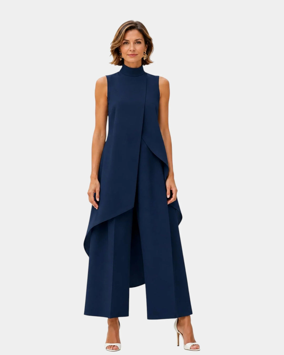 Harper | High-Neck Wide-Leg Set — Jarah Melbourne