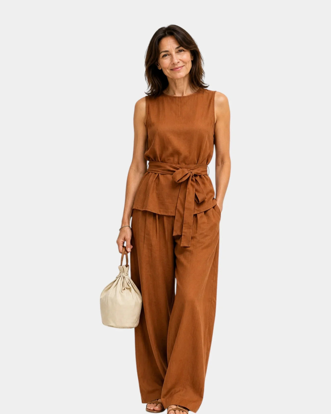 Ivy | Lace-Up Two-Piece Set — Jarah Melbourne