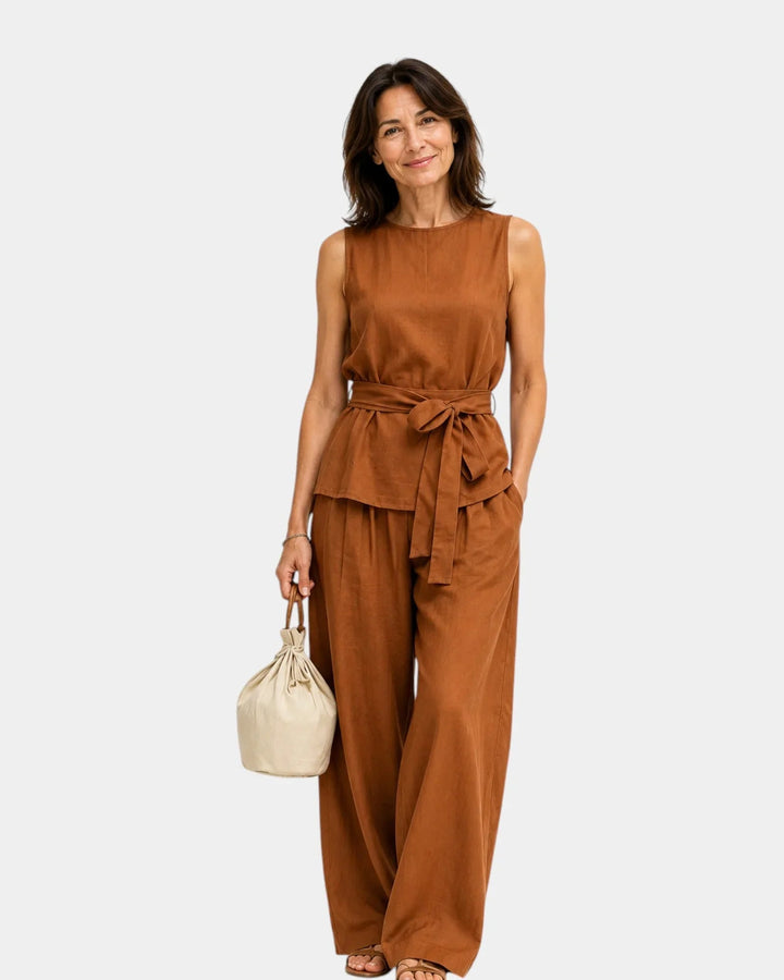 Ivy | Lace-Up Two-Piece Set — Jarah Melbourne