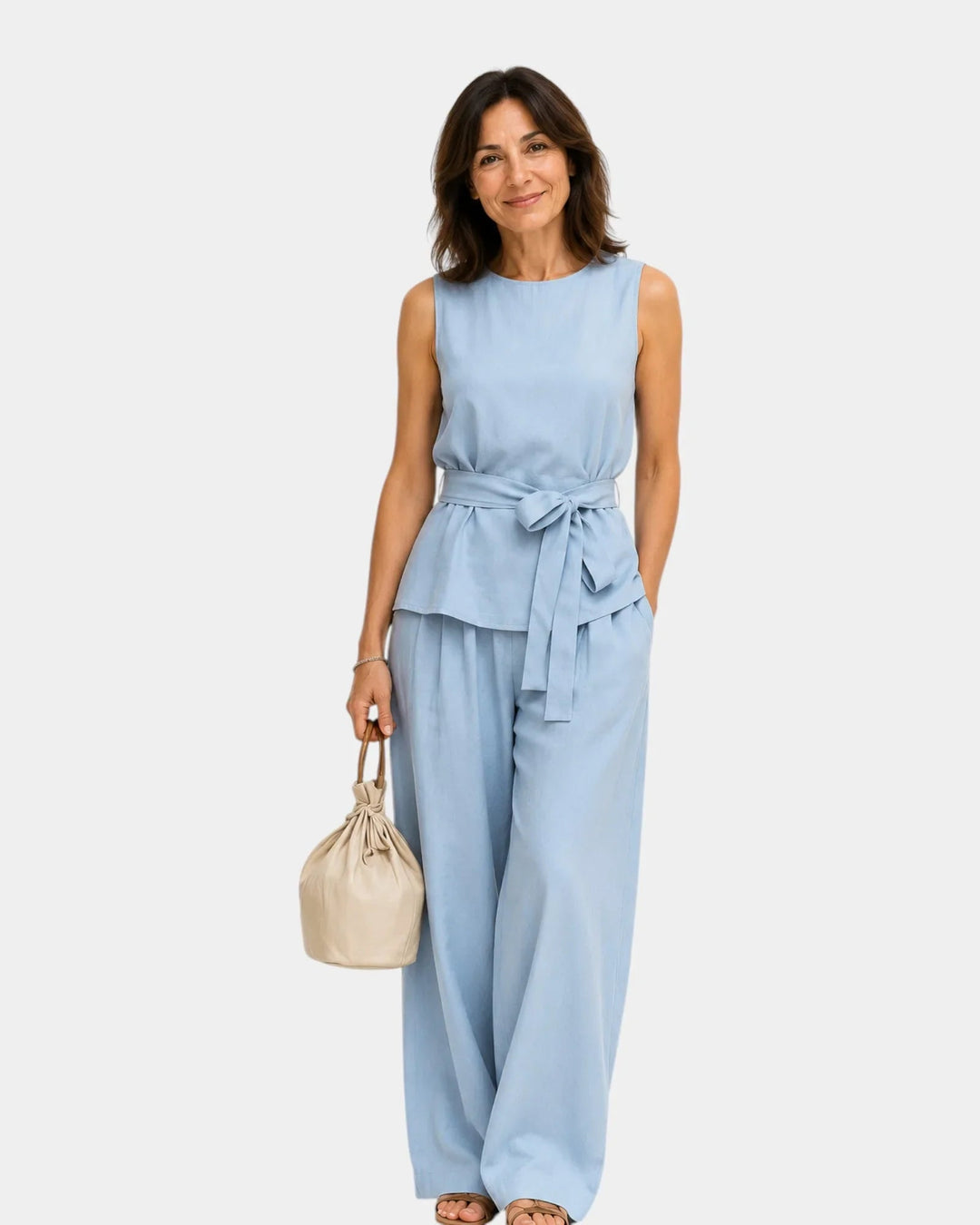 Ivy | Lace-Up Two-Piece Set — Jarah Melbourne