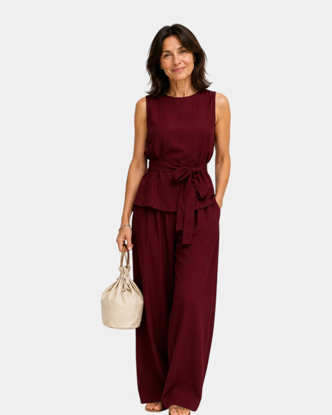 Ivy | Lace-Up Two-Piece Set — Jarah Melbourne