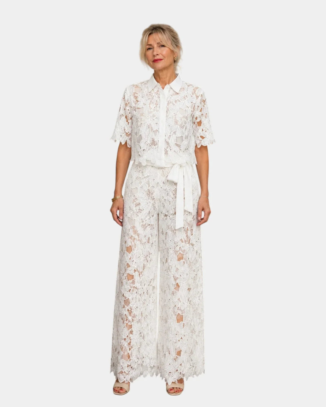 Elise | Lace Two-Piece Set — Jarah Melbourne