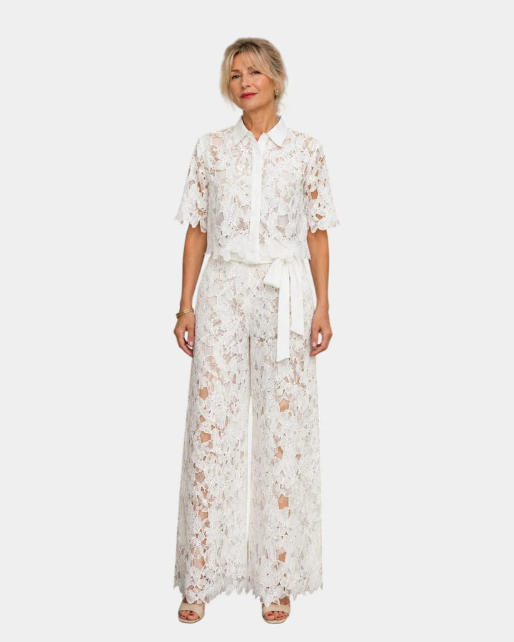 Elise | Lace Two-Piece Set — Jarah Melbourne