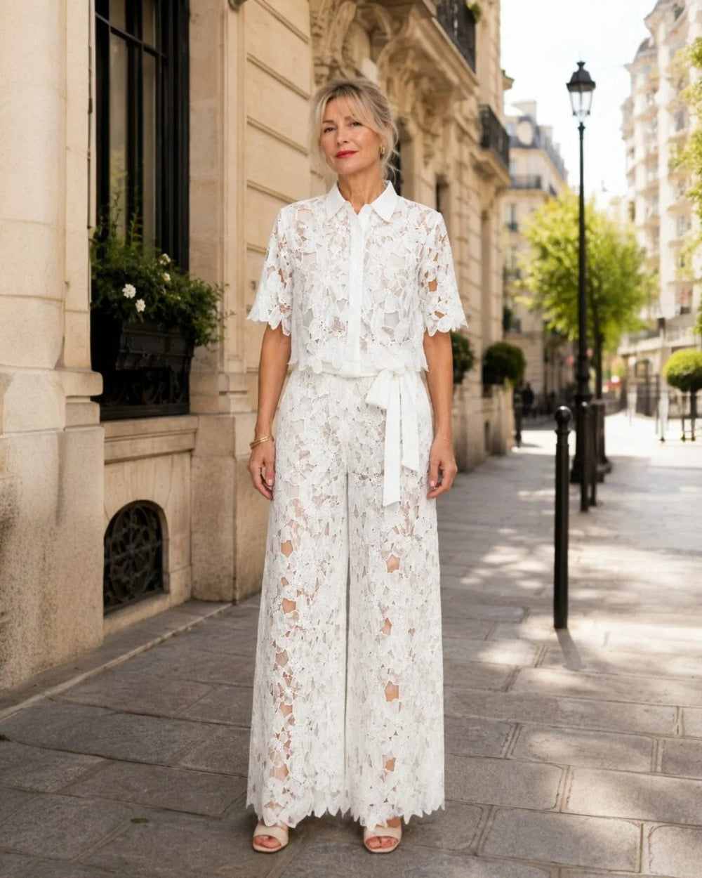 Elise | Lace Two-Piece Set — Jarah Melbourne