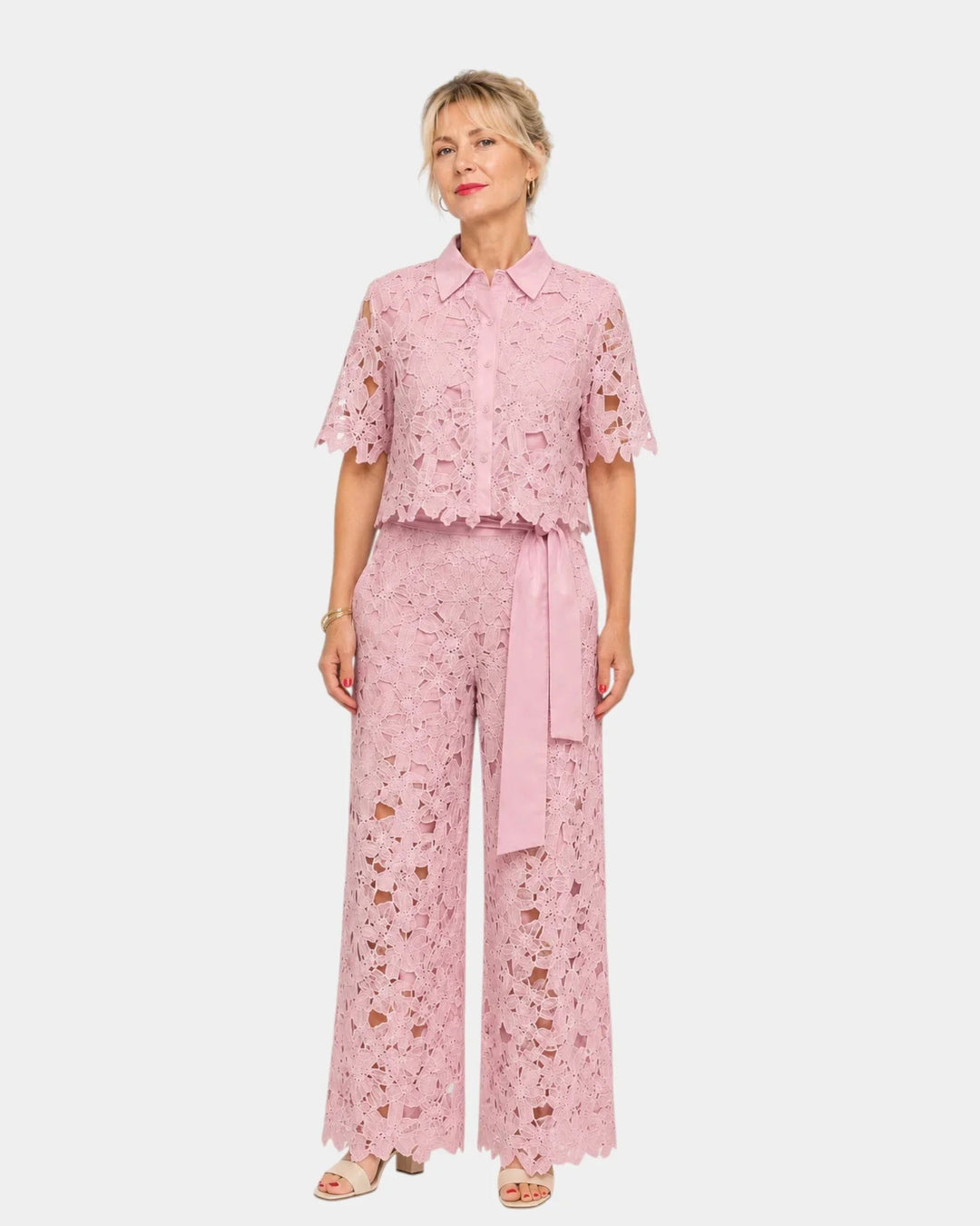 Elise | Lace Two-Piece Set — Jarah Melbourne