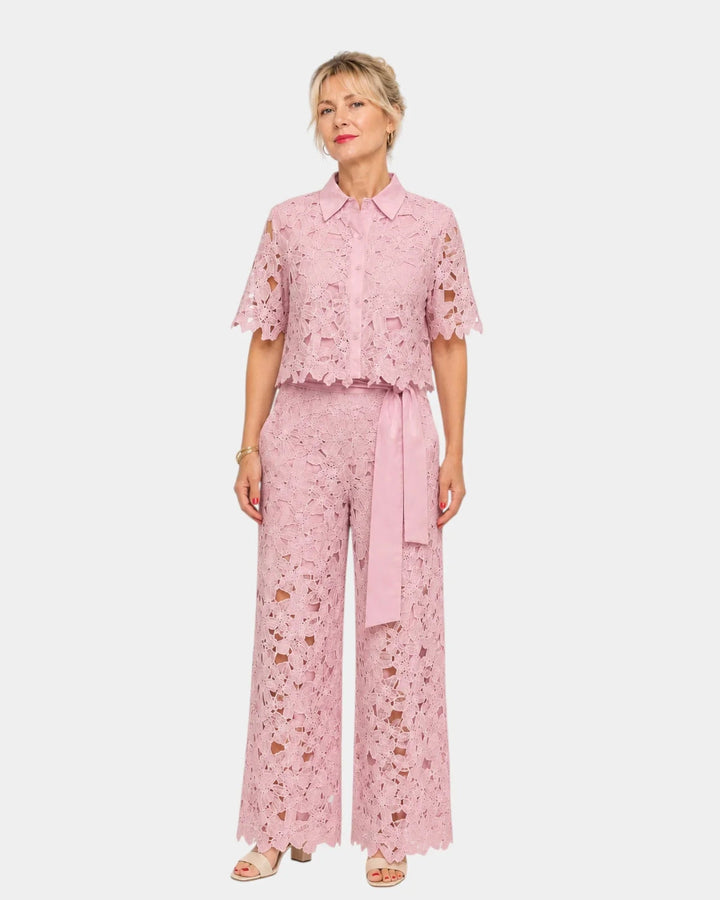 Elise | Lace Two-Piece Set — Jarah Melbourne