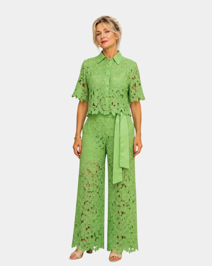 Elise | Lace Two-Piece Set — Jarah Melbourne