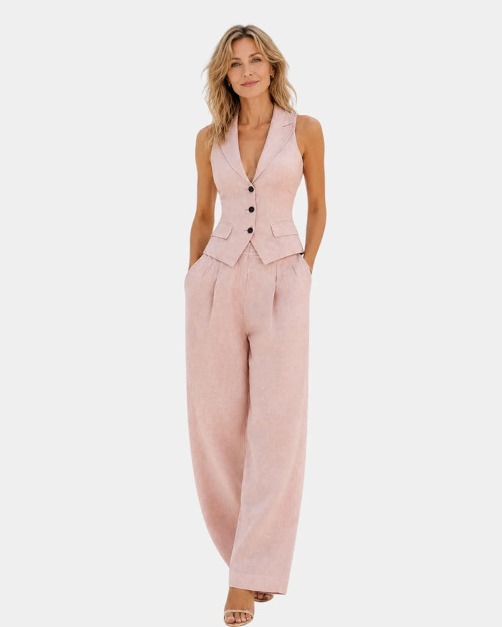 Clara | Waistcoat & Trouser Set — Jarah Melbourne