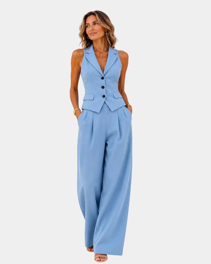 Clara | Waistcoat & Trouser Set — Jarah Melbourne