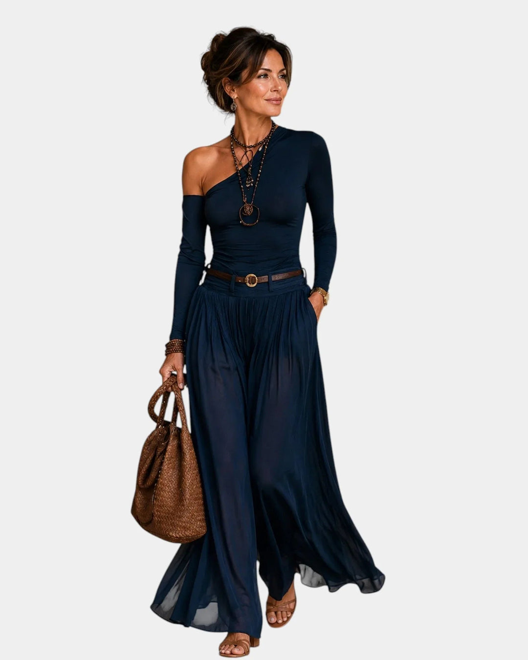 Coralie | Asymmetric Skirt Set — Jarah Melbourne