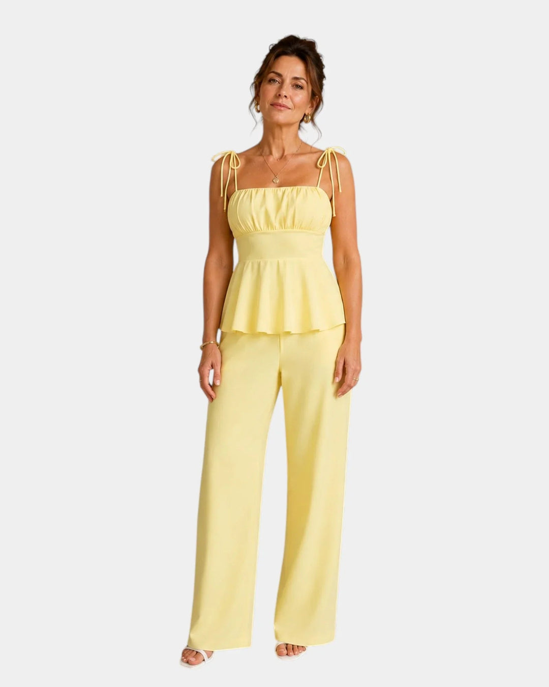 Elya | Wide-Leg Jumpsuit — Jarah Melbourne