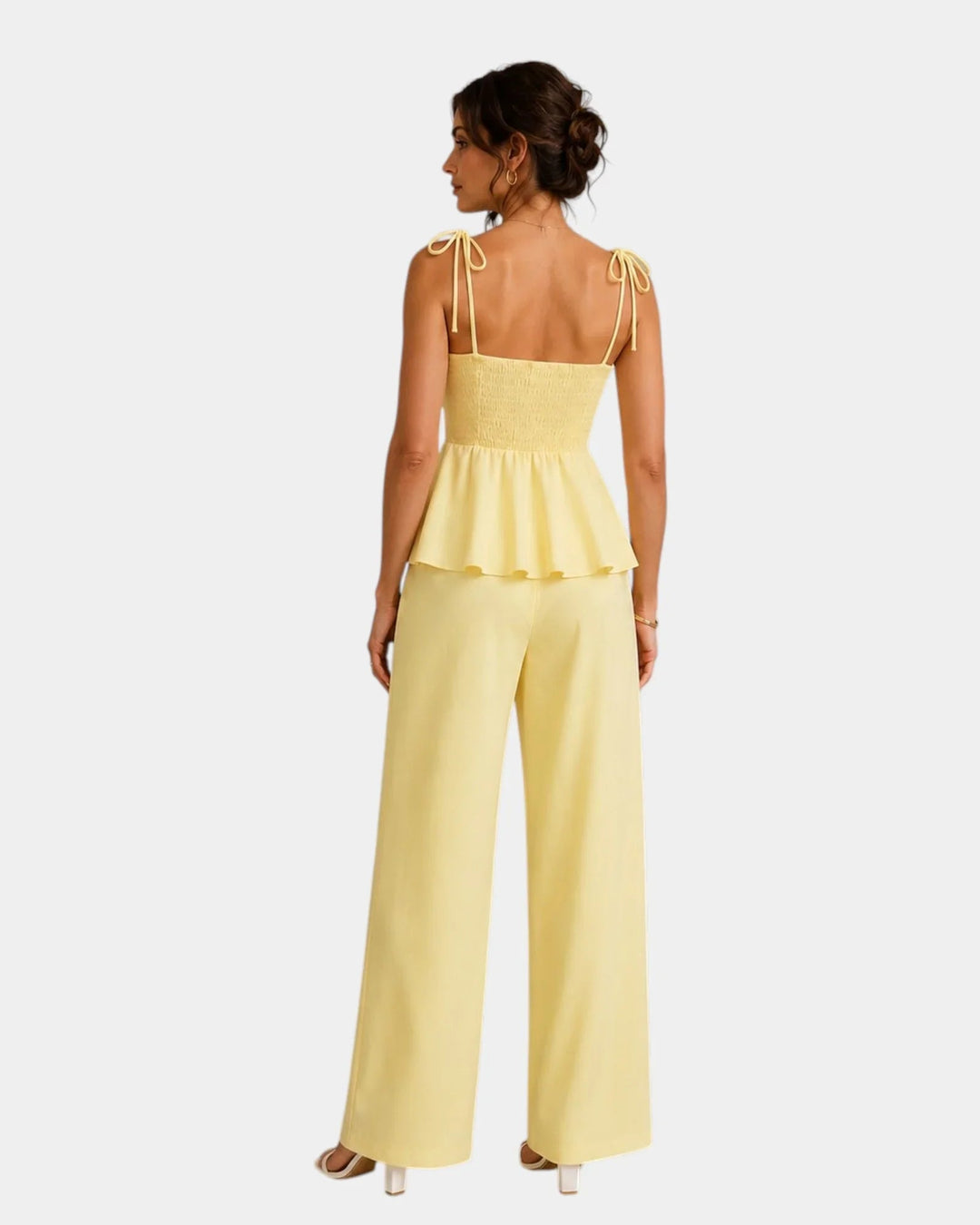 Elya | Wide-Leg Jumpsuit — Jarah Melbourne