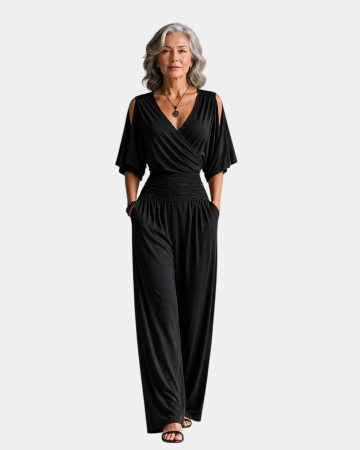 Rena | Off-Shoulder Jumpsuit — Jarah Melbourne