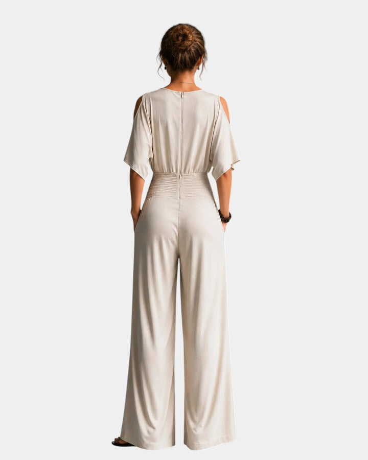 Rena | Off-Shoulder Jumpsuit — Jarah Melbourne