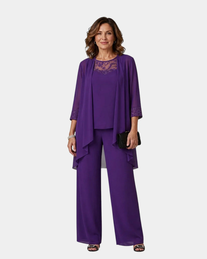 Adalie | Three-Piece Coat Set — Jarah Melbourne