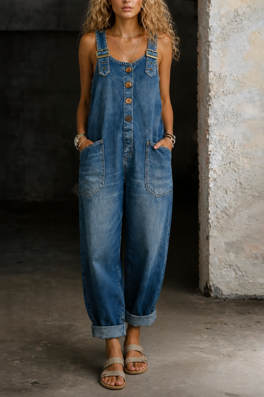 Moxelle | Denim Jumpsuit — Jarah Melbourne