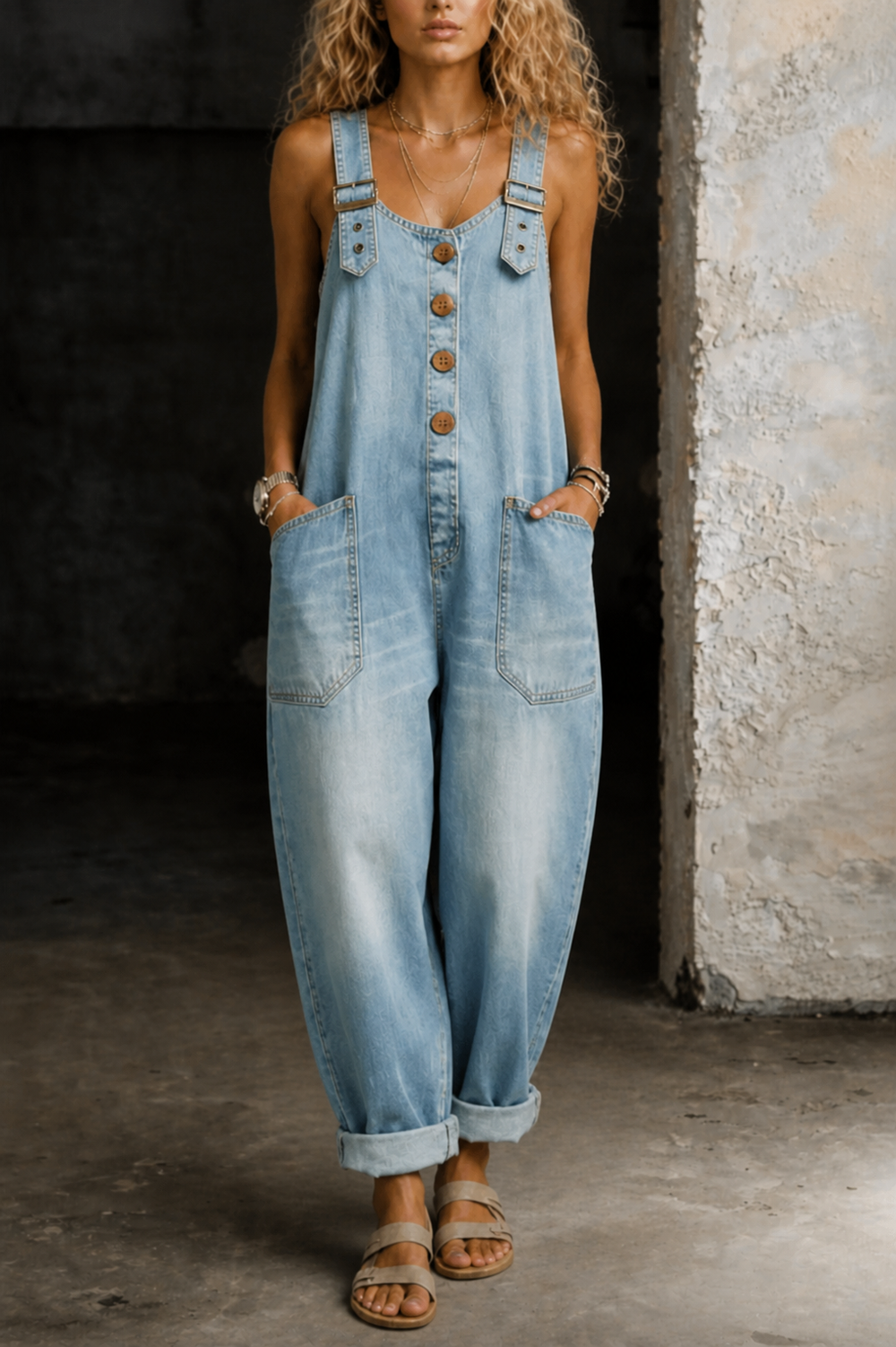 Moxelle | Denim Jumpsuit — Jarah Melbourne