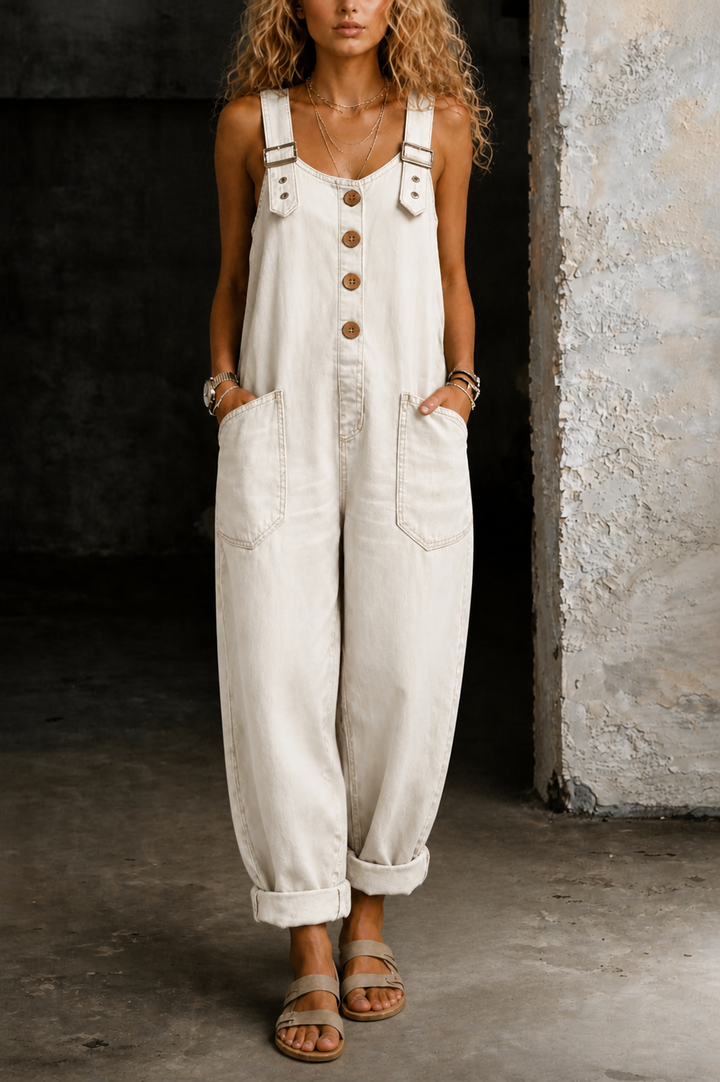 Moxelle | Denim Jumpsuit — Jarah Melbourne
