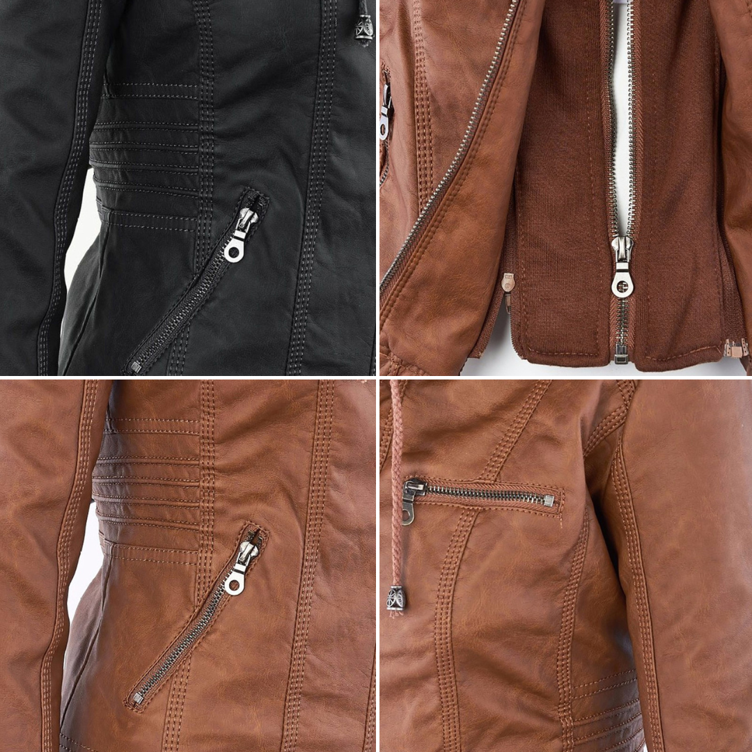 Monika – Leather Jacket — Jarah Melbourne