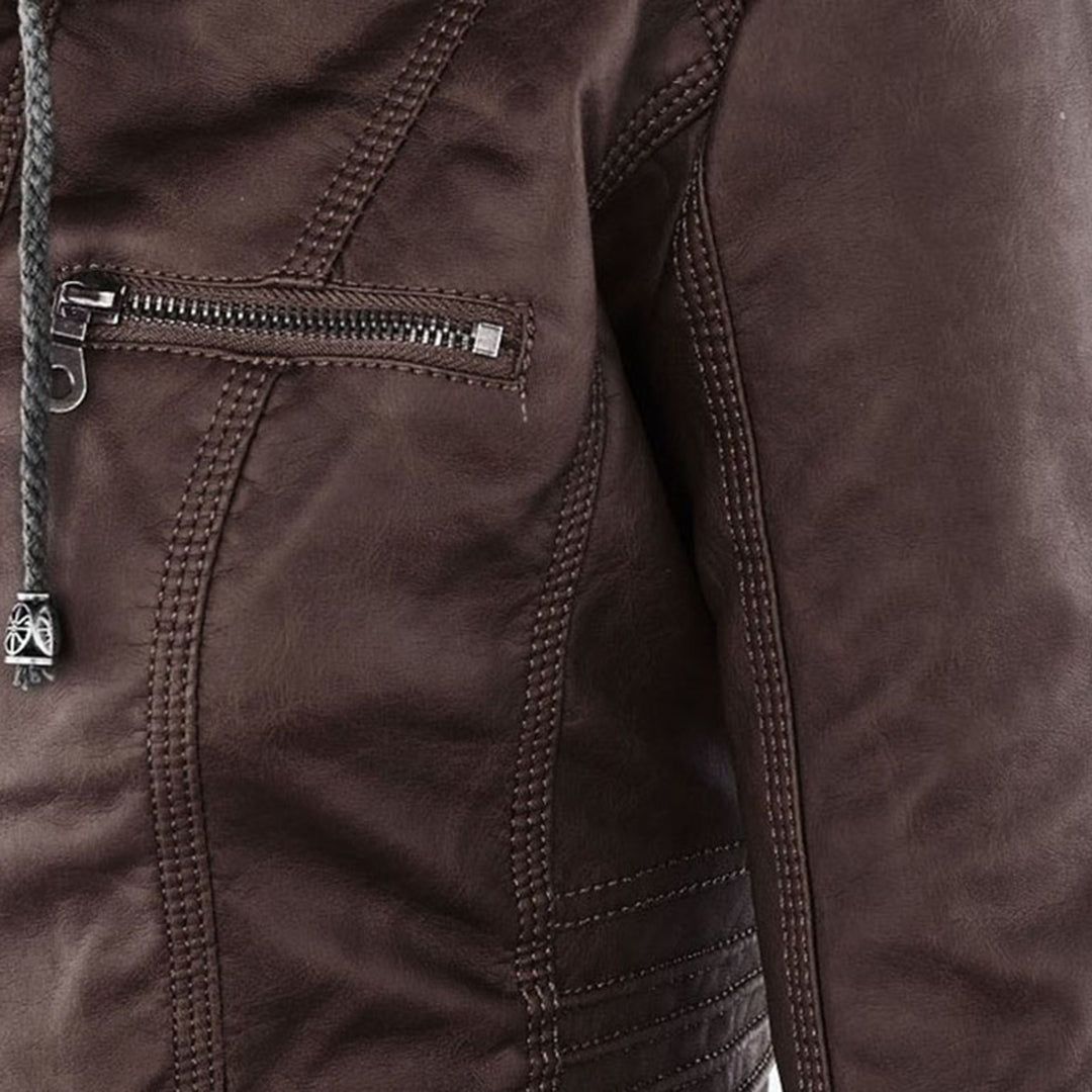 Monika – Leather Jacket — Jarah Melbourne
