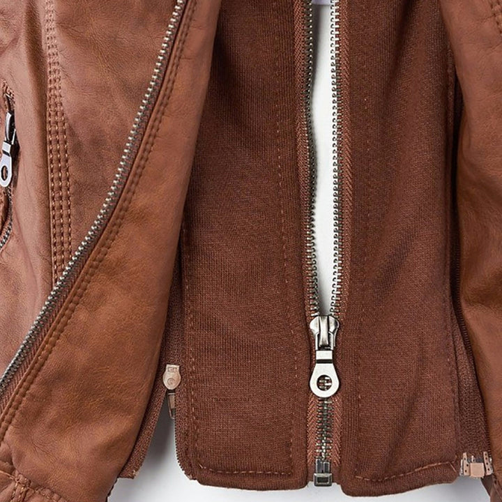 Monika – Leather Jacket — Jarah Melbourne