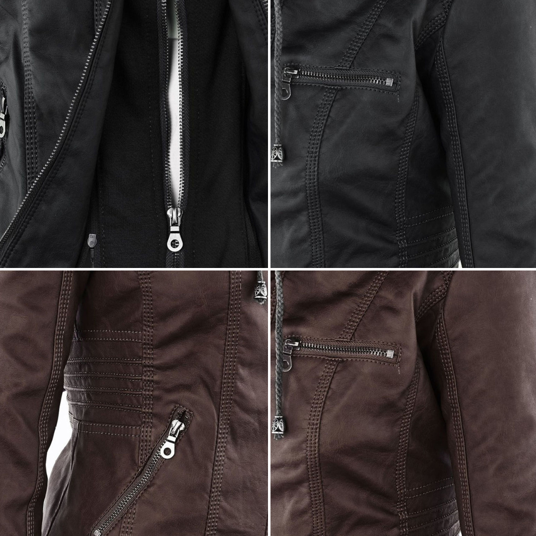 Monika – Leather Jacket — Jarah Melbourne