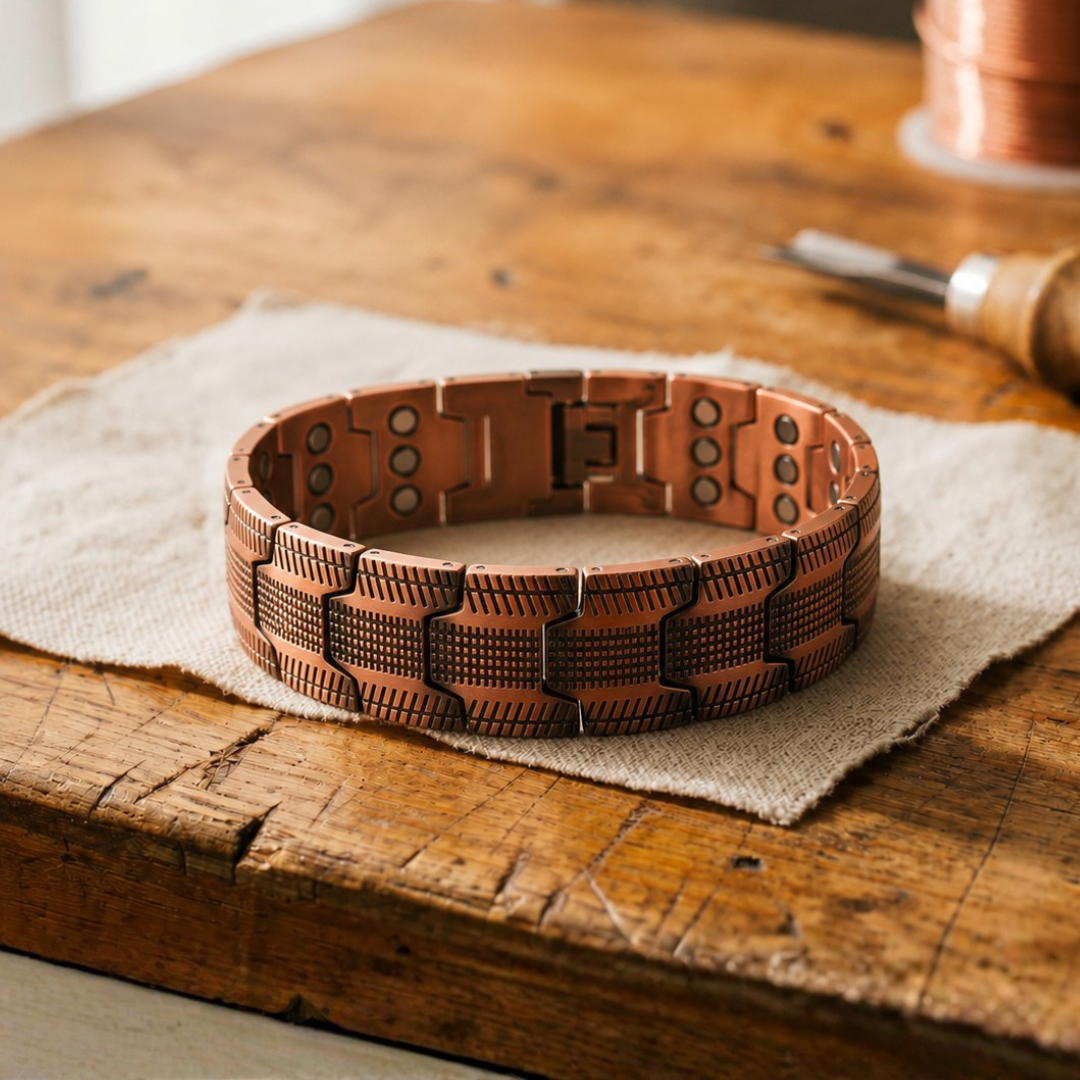 Crag | Artisan Copper Statement Bracelet