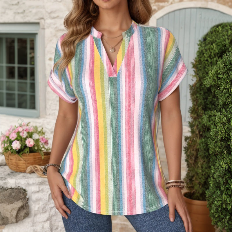 Lark striped blouse — Jarah Melbourne