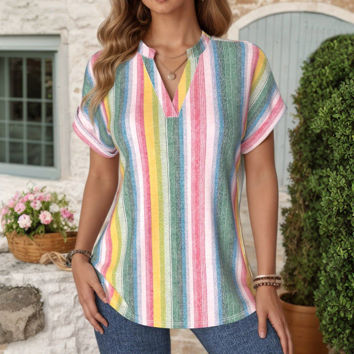 Lark striped blouse — Jarah Melbourne