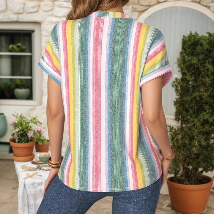 Lark striped blouse — Jarah Melbourne