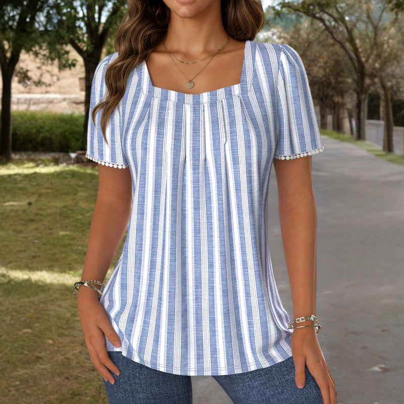Odette striped blouse — Jarah Melbourne