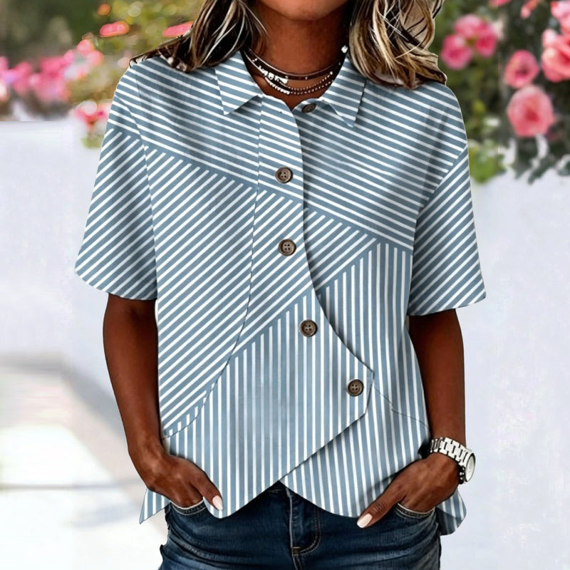 Della striped blouse — Jarah Melbourne