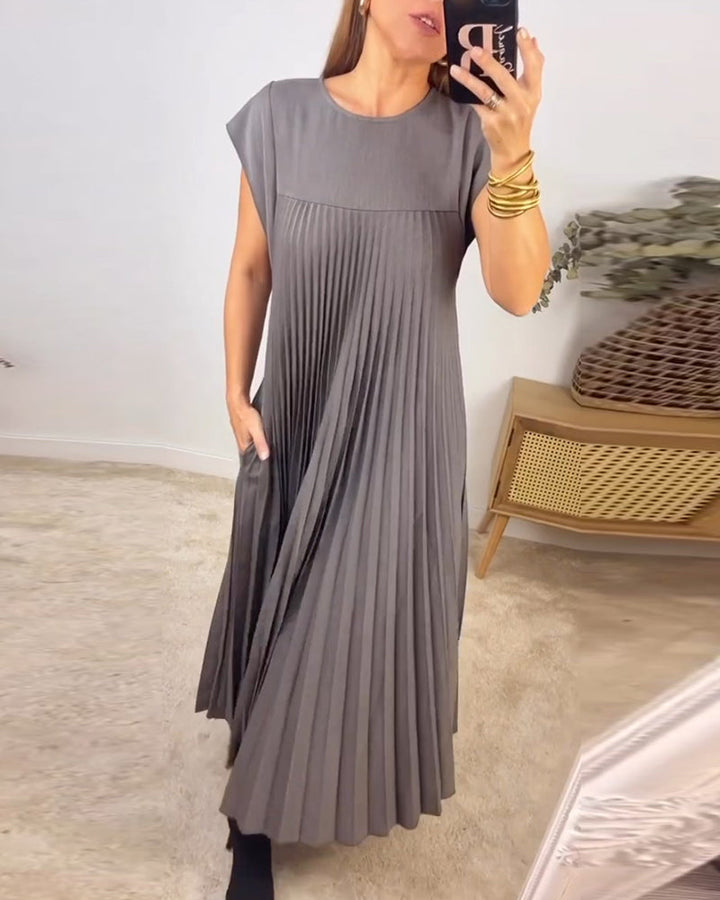 Petra | Classic Pleated Dress