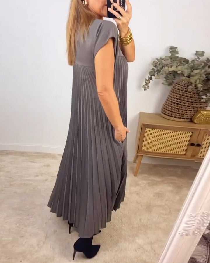 Petra | Classic Pleated Dress