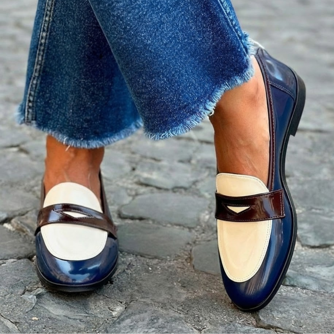 Irène | Contrast Loafers — Jarah Melbourne