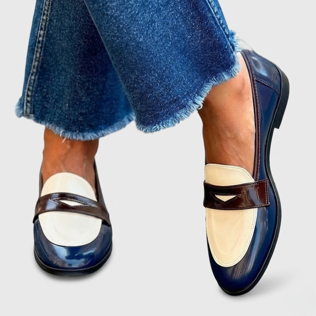 Irène | Contrast Loafers — Jarah Melbourne