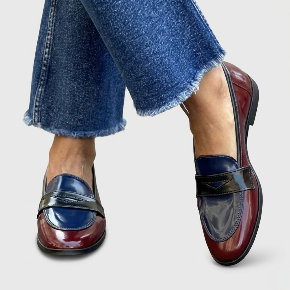 Irène | Contrast Loafers — Jarah Melbourne
