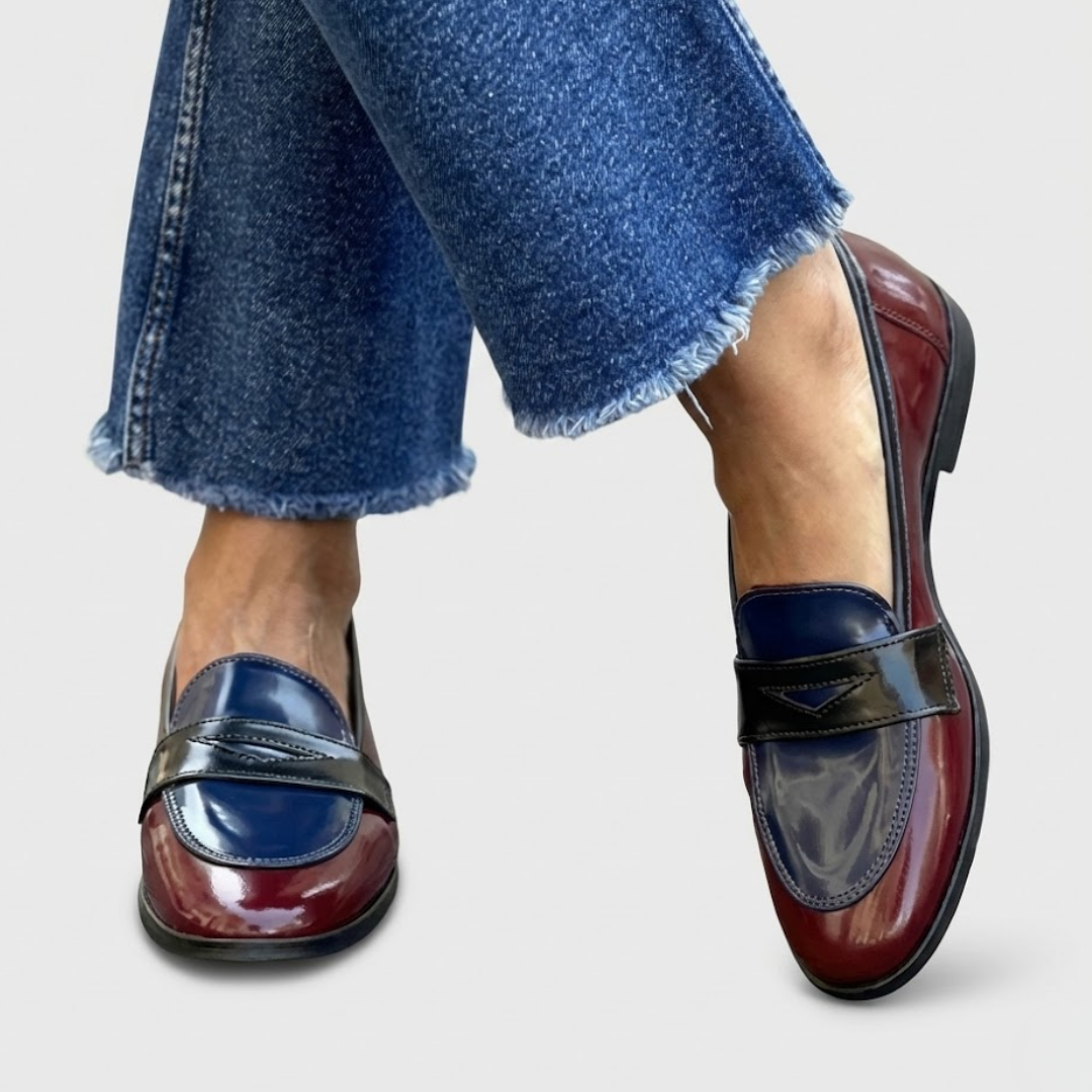 Irène | Contrast Loafers — Jarah Melbourne