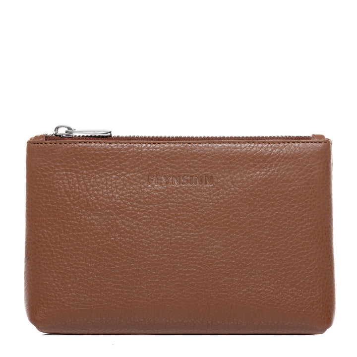 FEYNSINN Handbag Leather 5 Piece NEA Nappa Leather BERLIN Add On Black Grey Brown