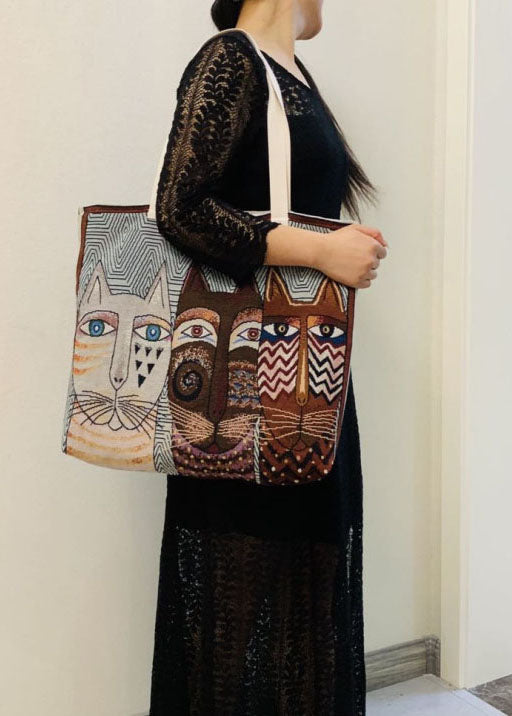 Three Kittens Canvas Tote Bag