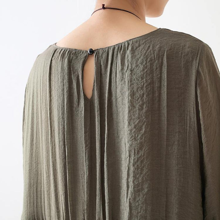 Black Tulle Patchwork Chiffon Maxi Dress