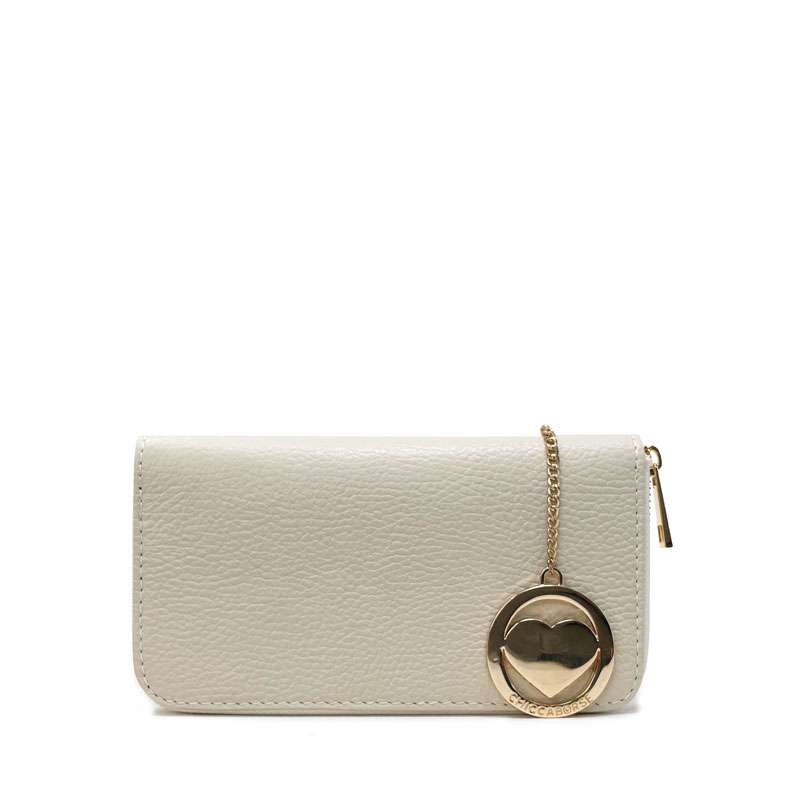 Sorrento | Tall Dollar-Grain Leather Wallet — Jarah Melbourne