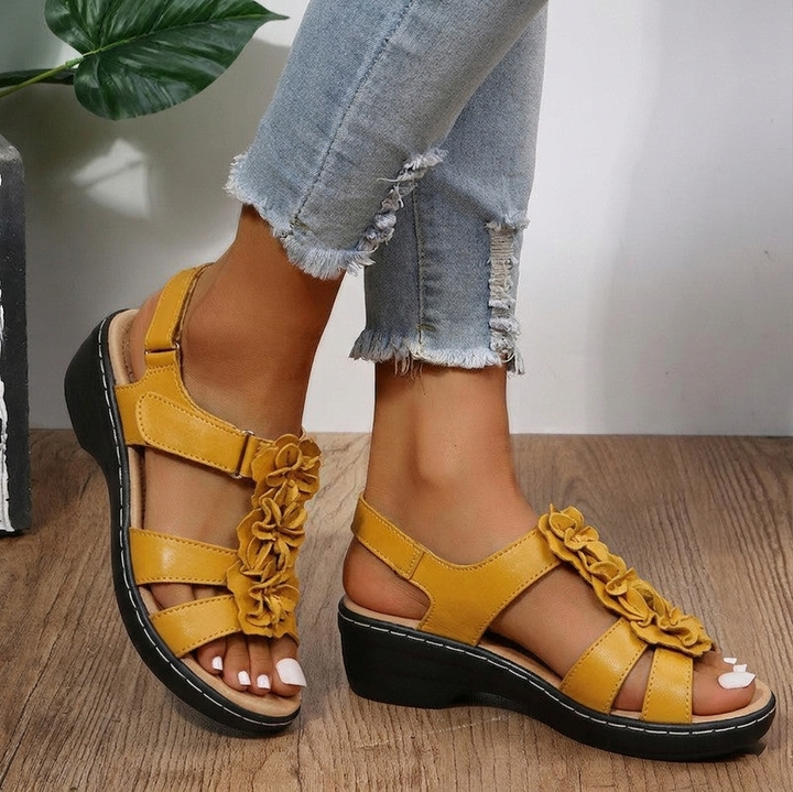 Bordeaux light everyday slip-on sandal — Jarah Melbourne