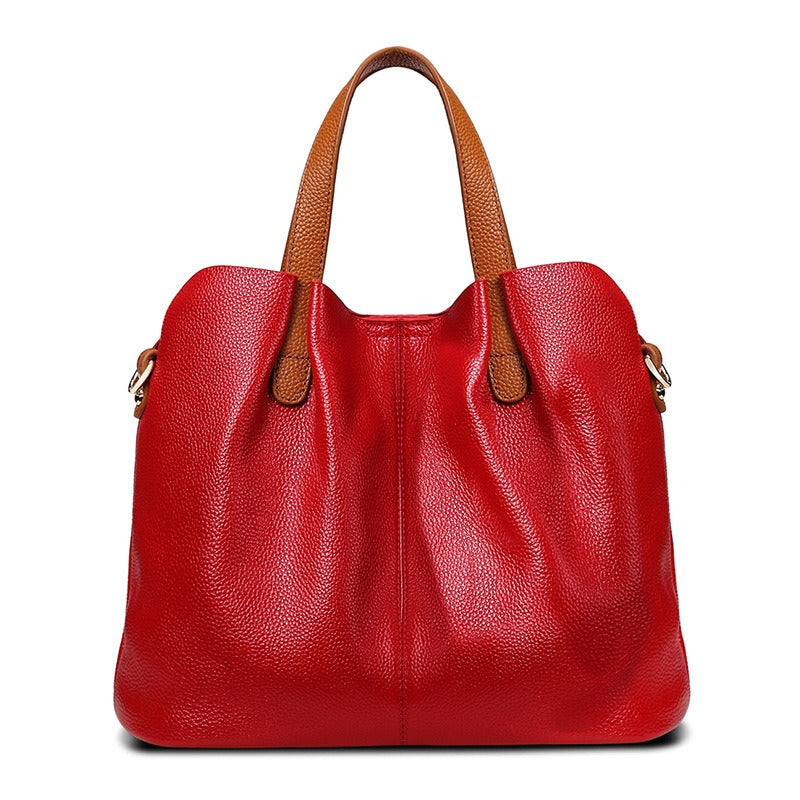 Margaux | Structured Leather Tote — Jarah Melbourne