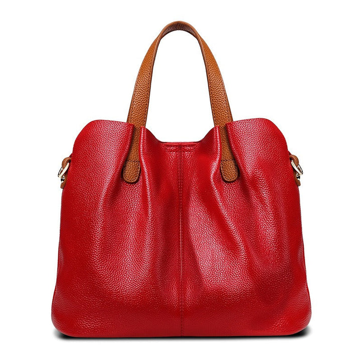 Margaux | Structured Leather Tote — Jarah Melbourne